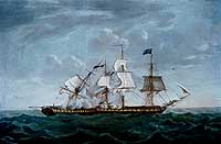 USS Constitution fights HMS Java in War of 1812