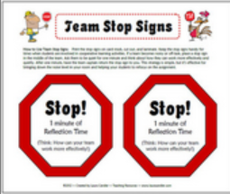 Team Stop Signs