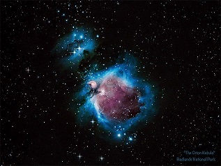 Orion Nebula, captured from Badlands National Park by Eden Bhatta.jpg