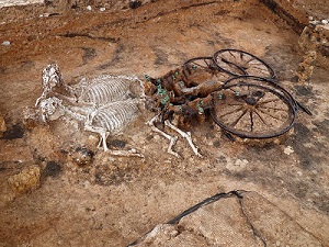 Thracian chariot burial